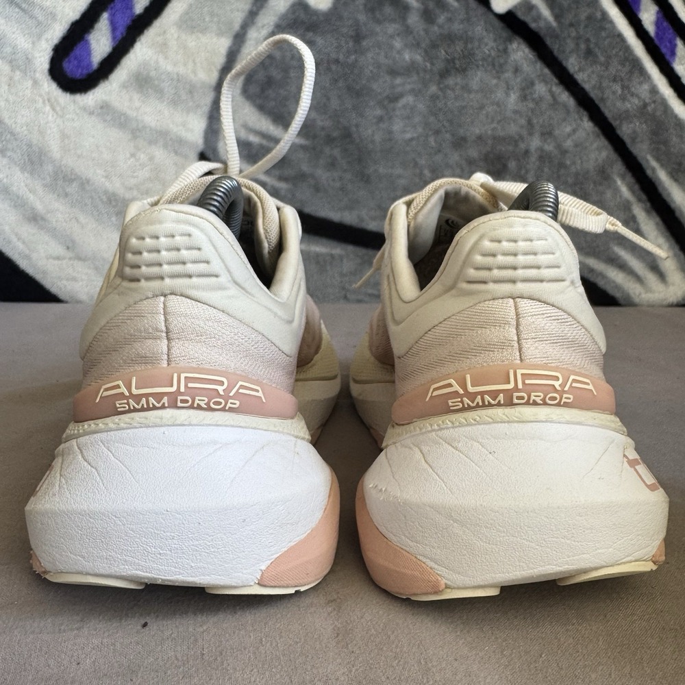 Size 8.5 - Topo Aura Cream/Rose Womens Athletic Shoes‎ - Picture 7 of 10